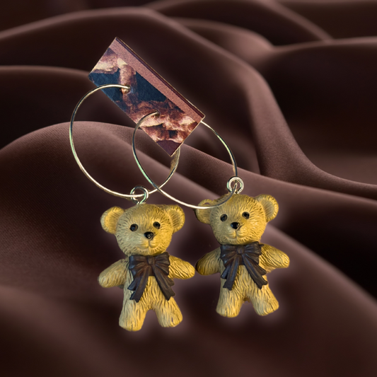 TEDDY BEAR EARRINGS