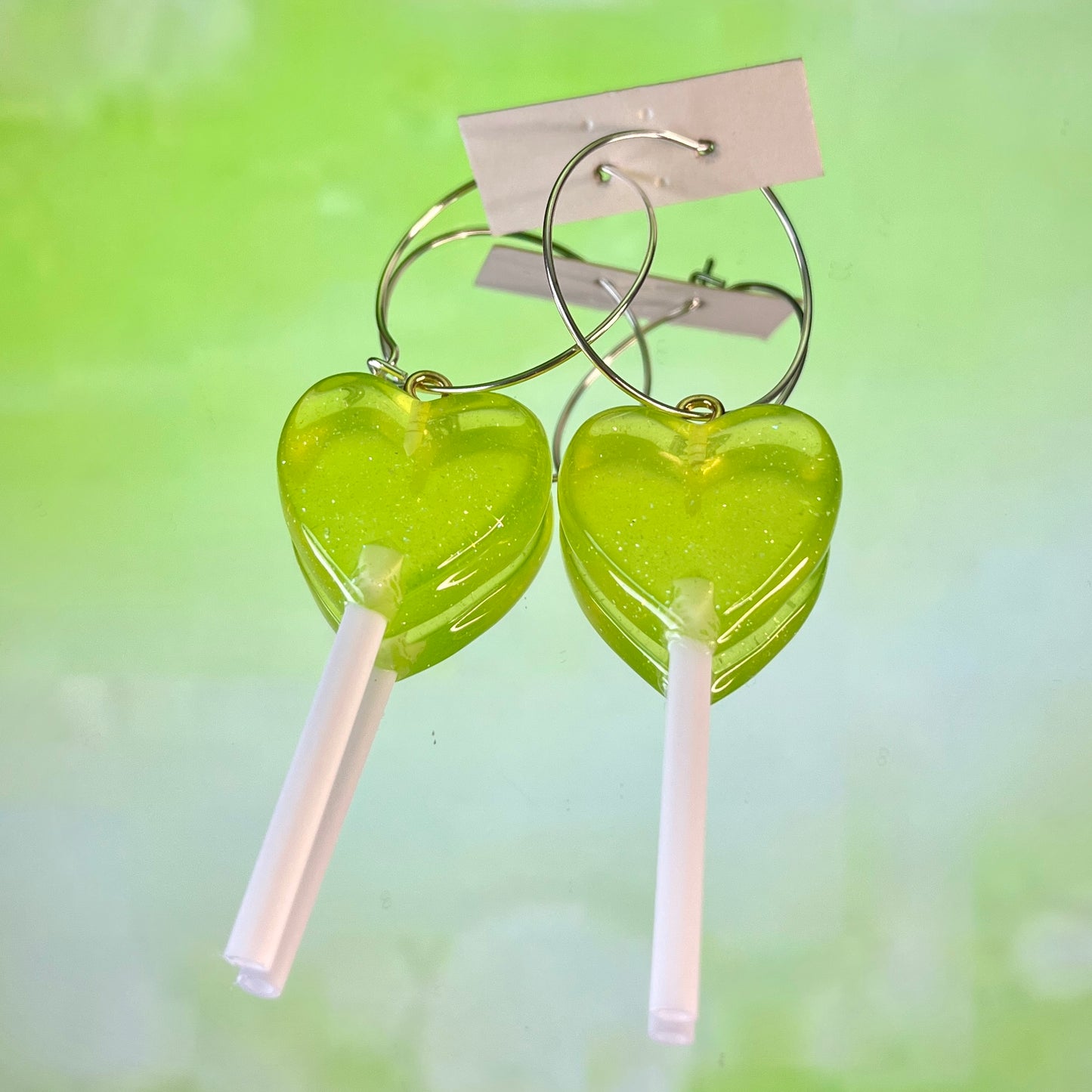 HEART LOLLY EARRINGS