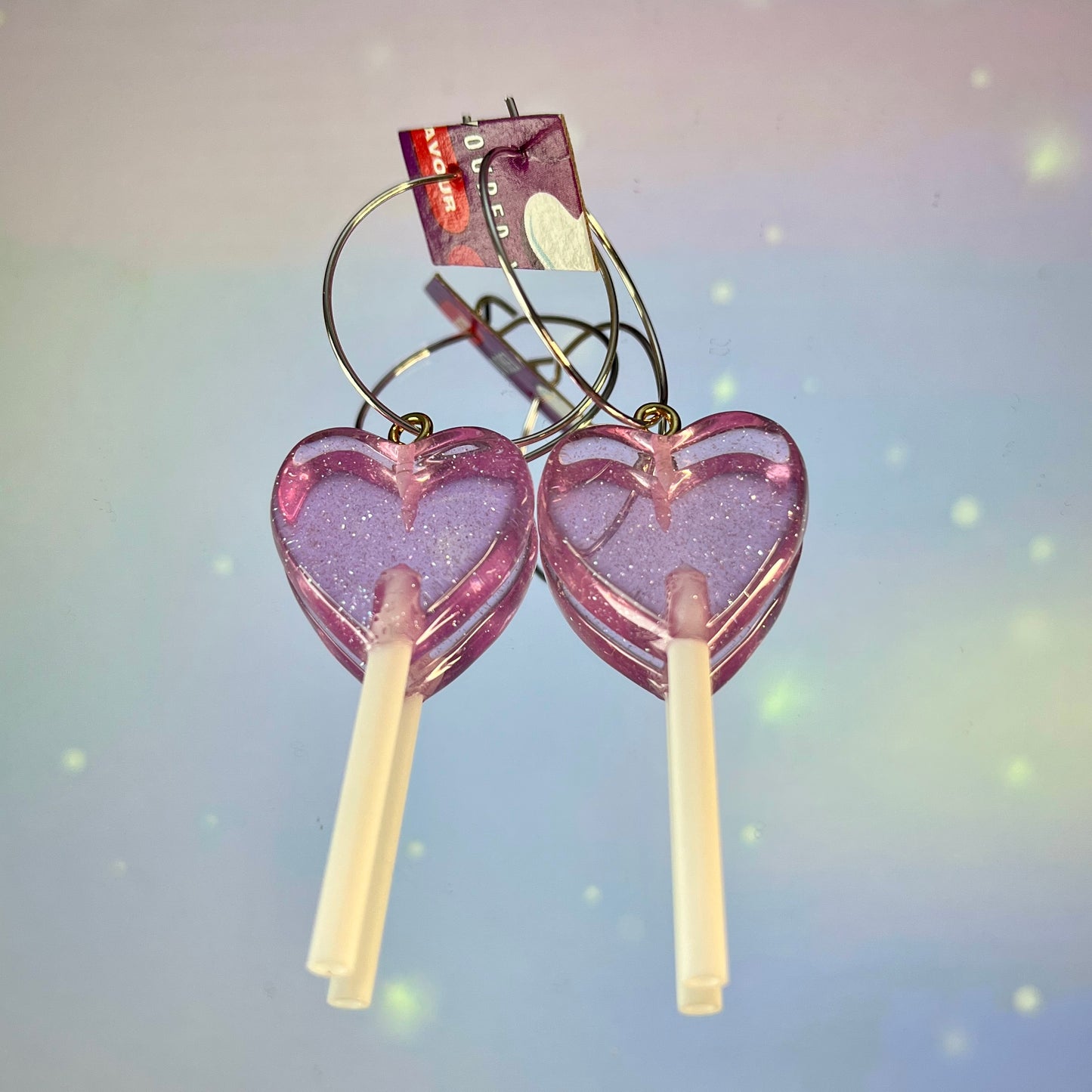 HEART LOLLY EARRINGS