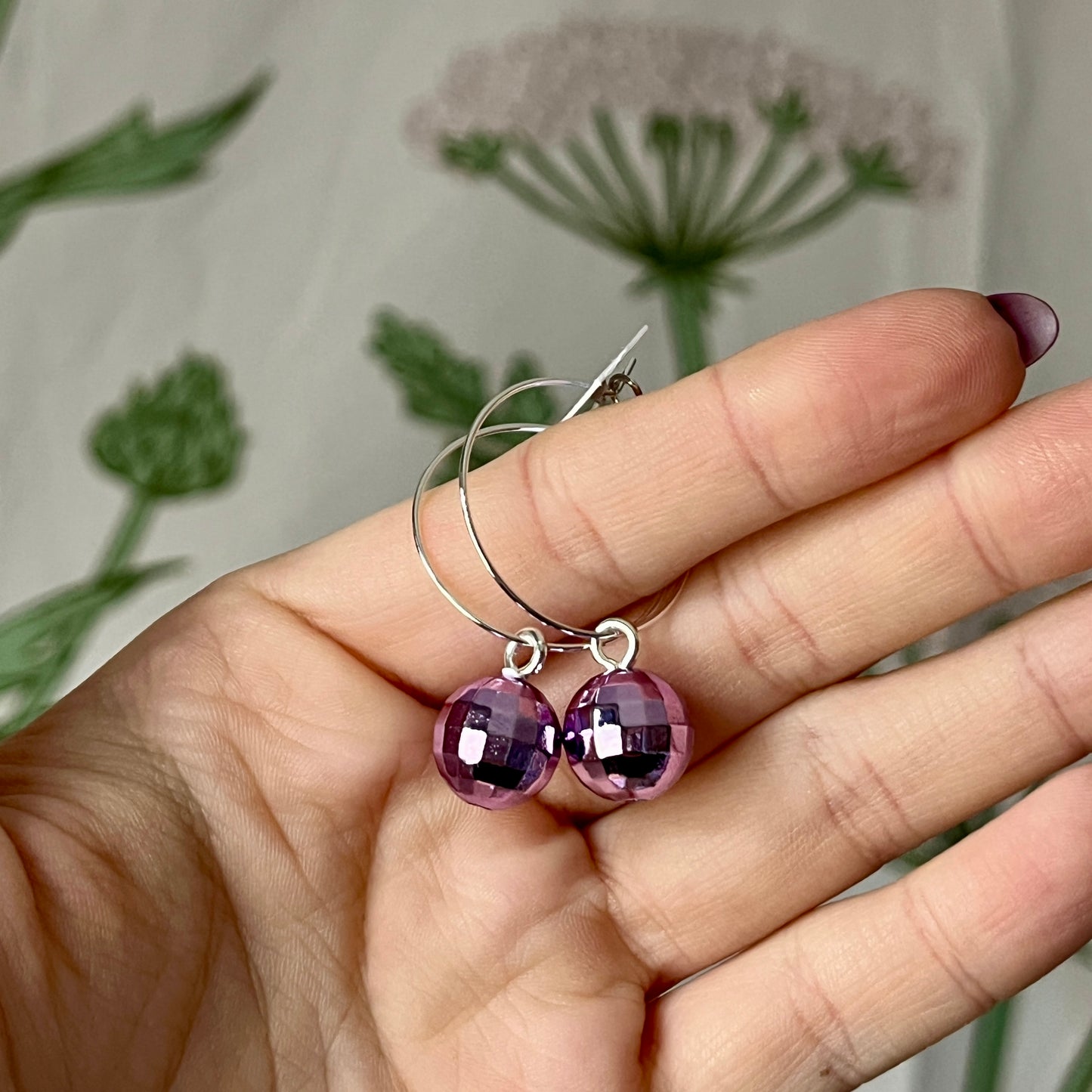 MIRRORBALL EARRINGS