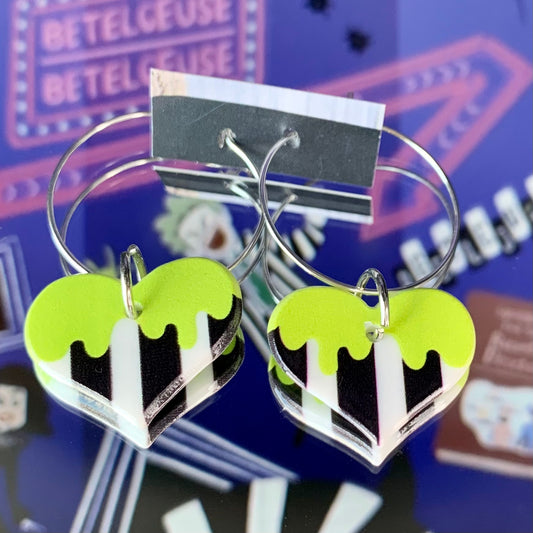 BEETLEJUICE EARRINGS