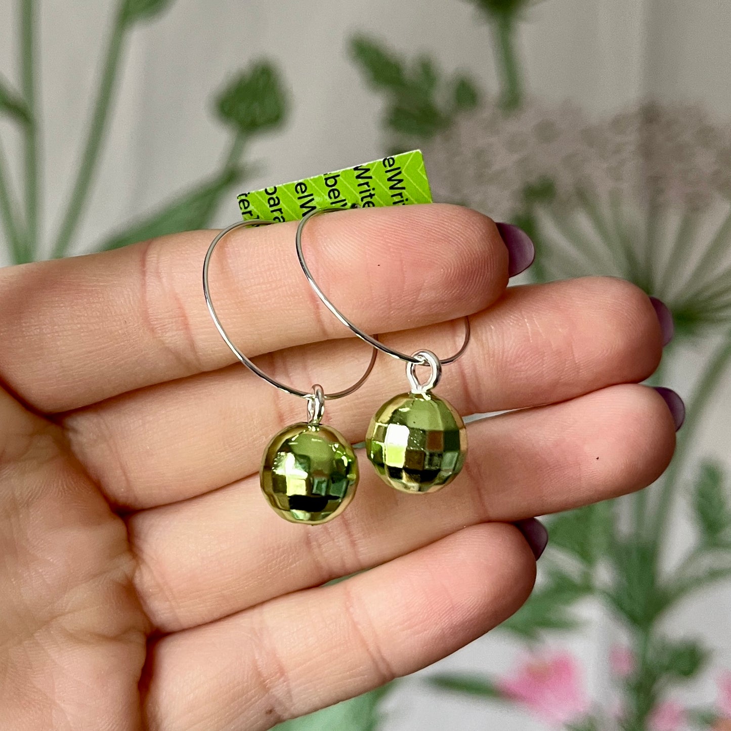 MIRRORBALL EARRINGS