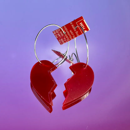 BROKEN HEART EARRINGS