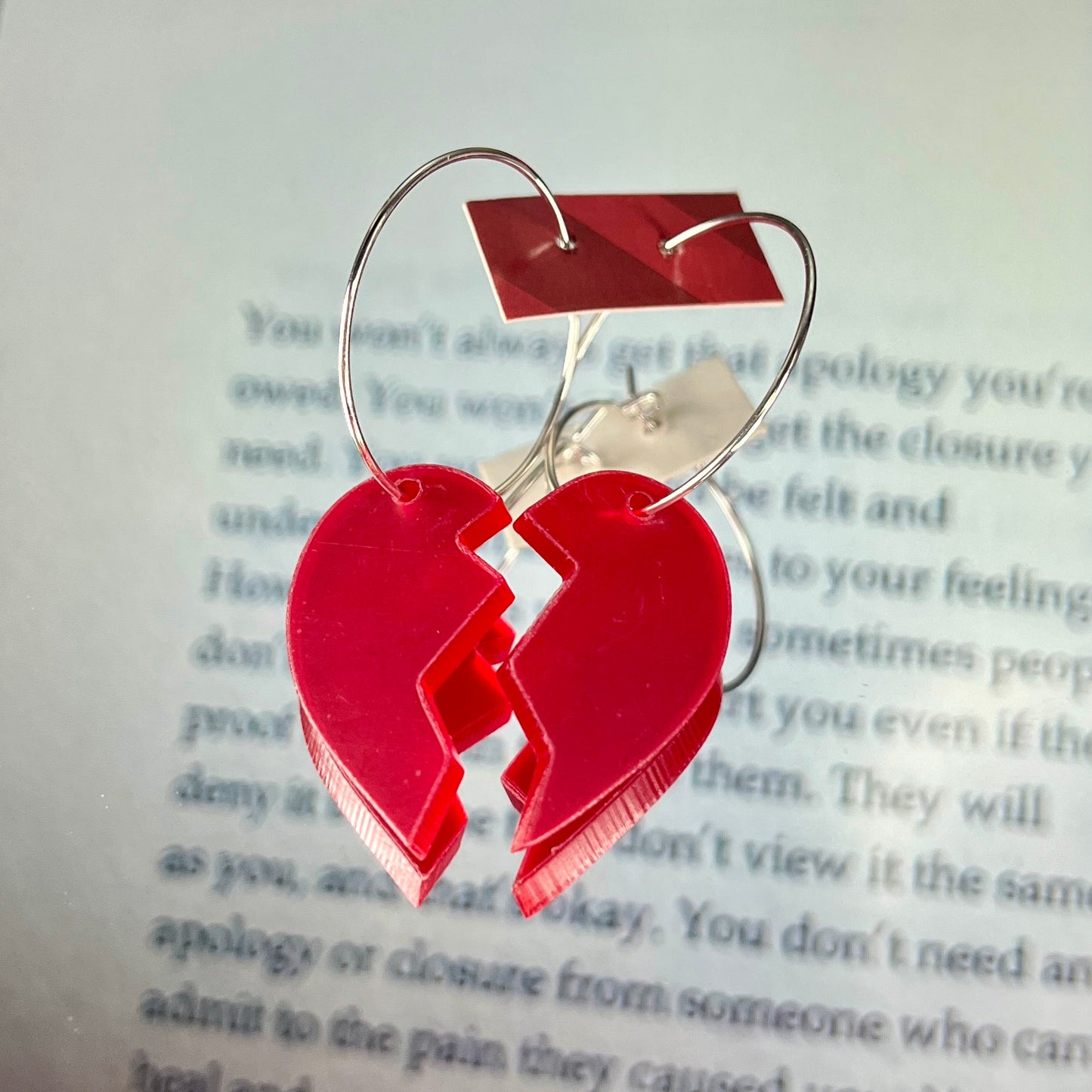 BROKEN HEART EARRINGS