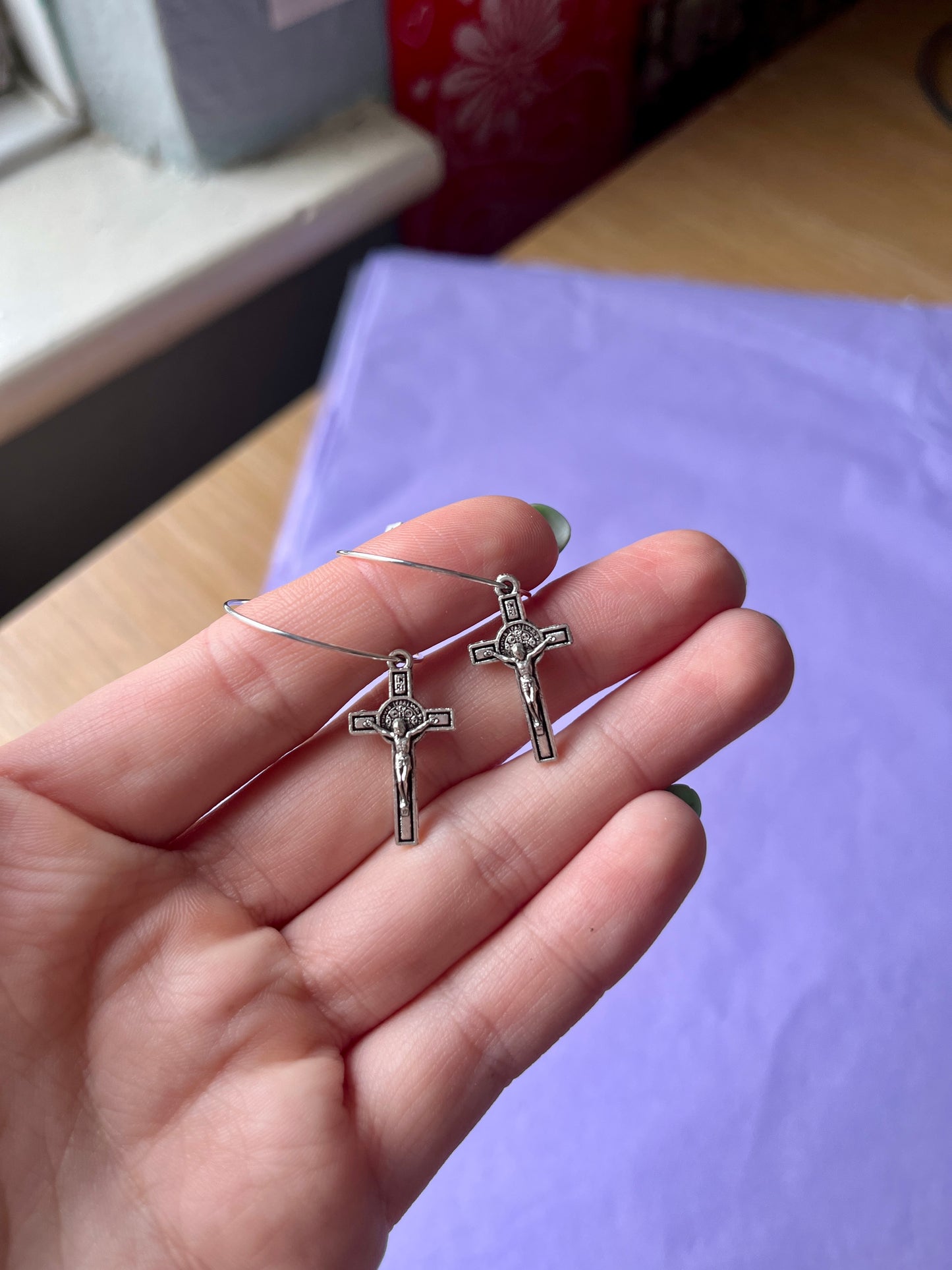 CROSS EARRINGS