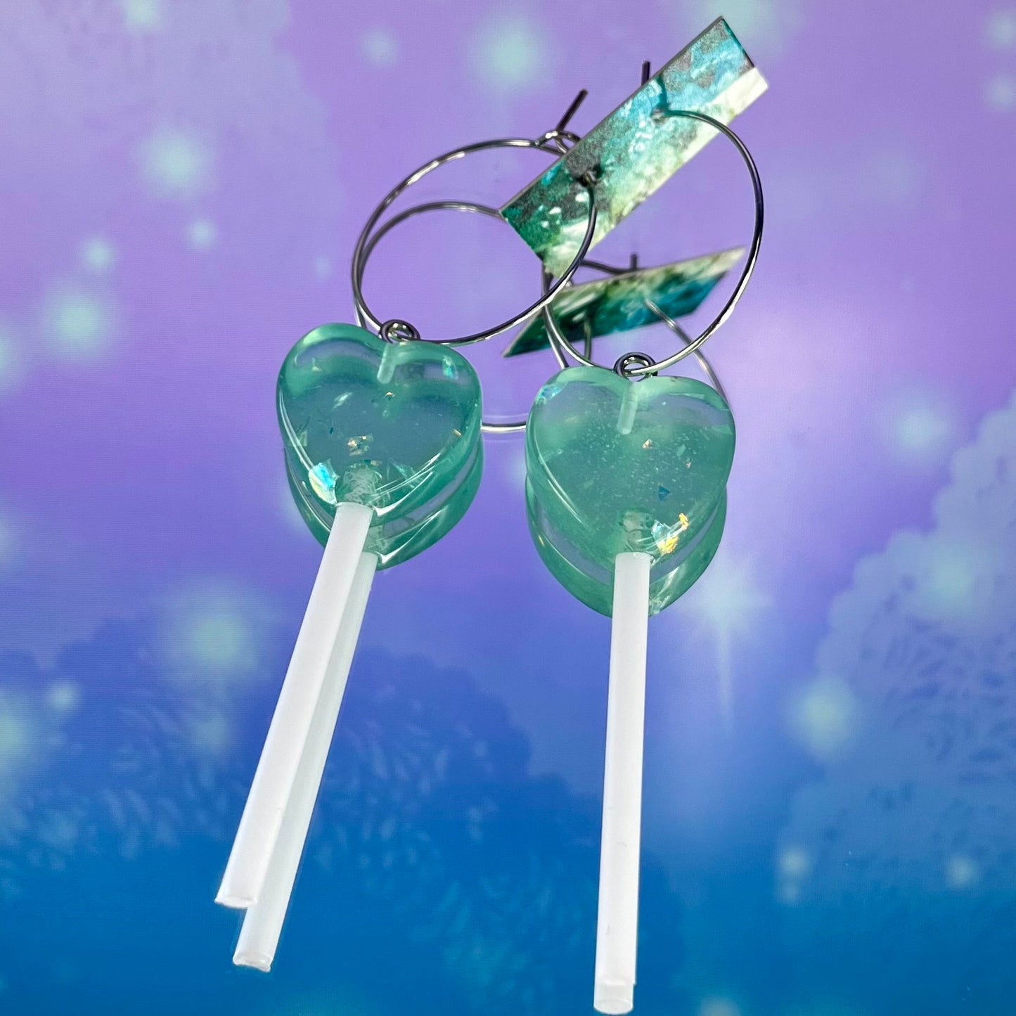 HEART LOLLY EARRINGS