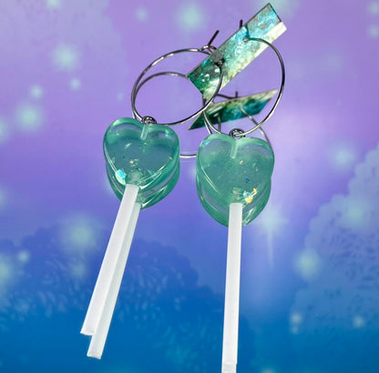 HEART LOLLY EARRINGS