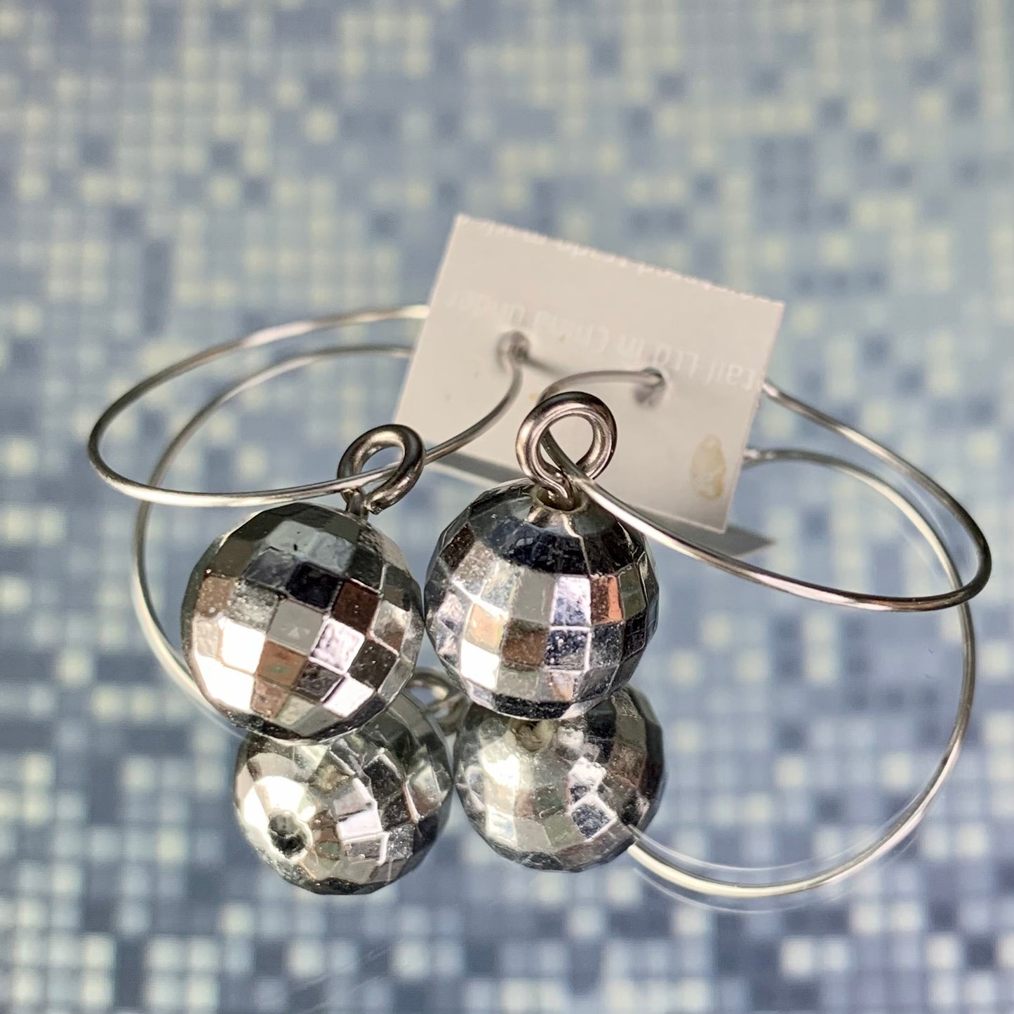 MIRRORBALL EARRINGS