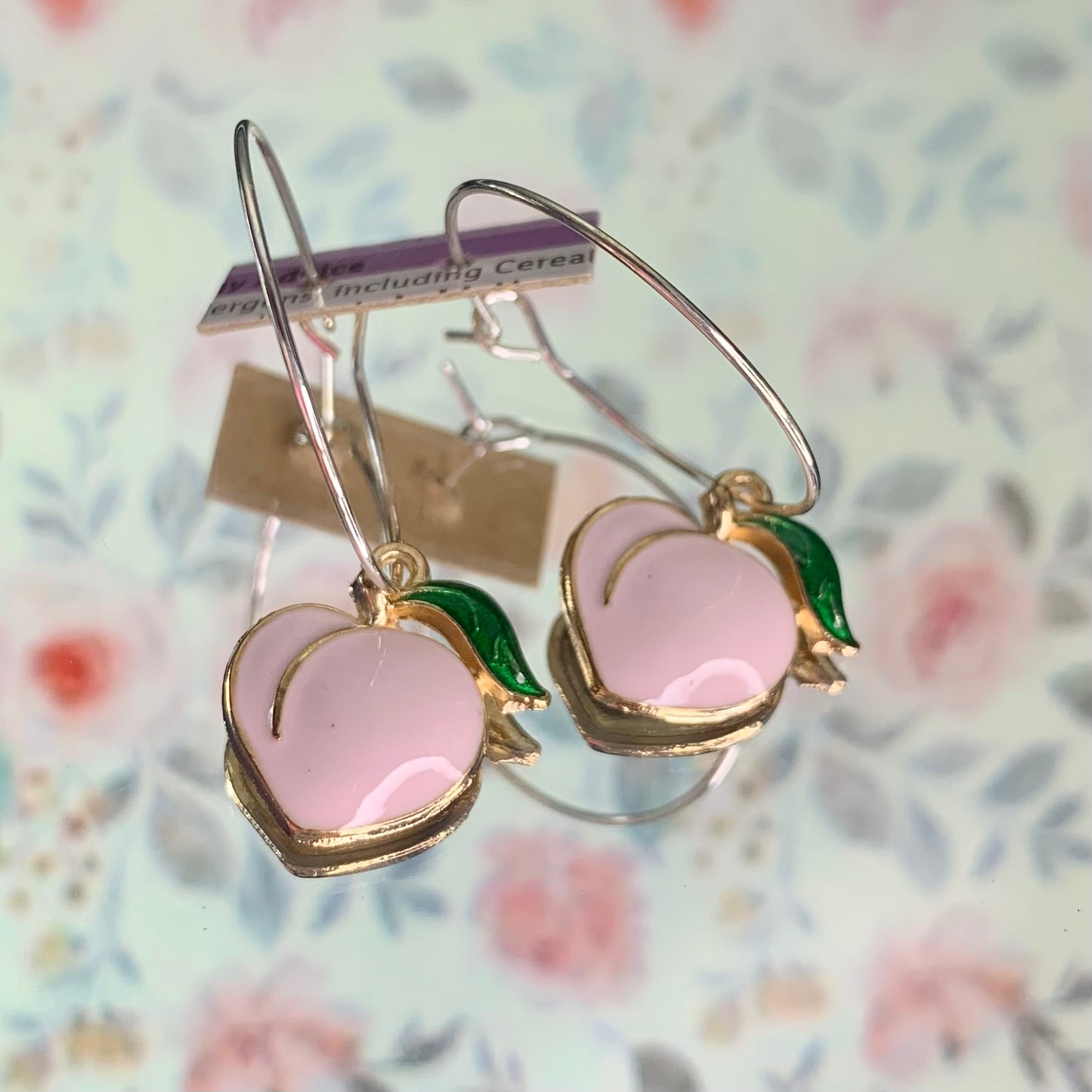 PEACH EARRINGS