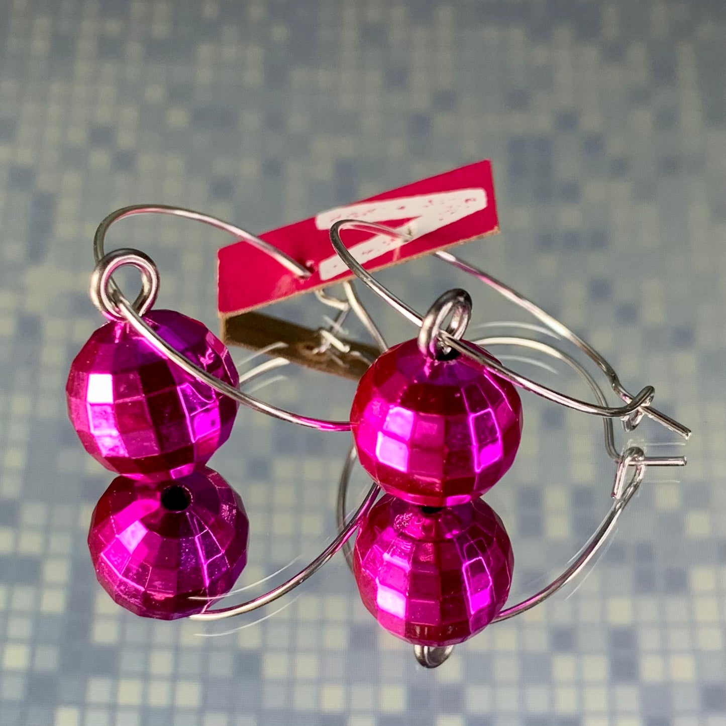 MIRRORBALL EARRINGS