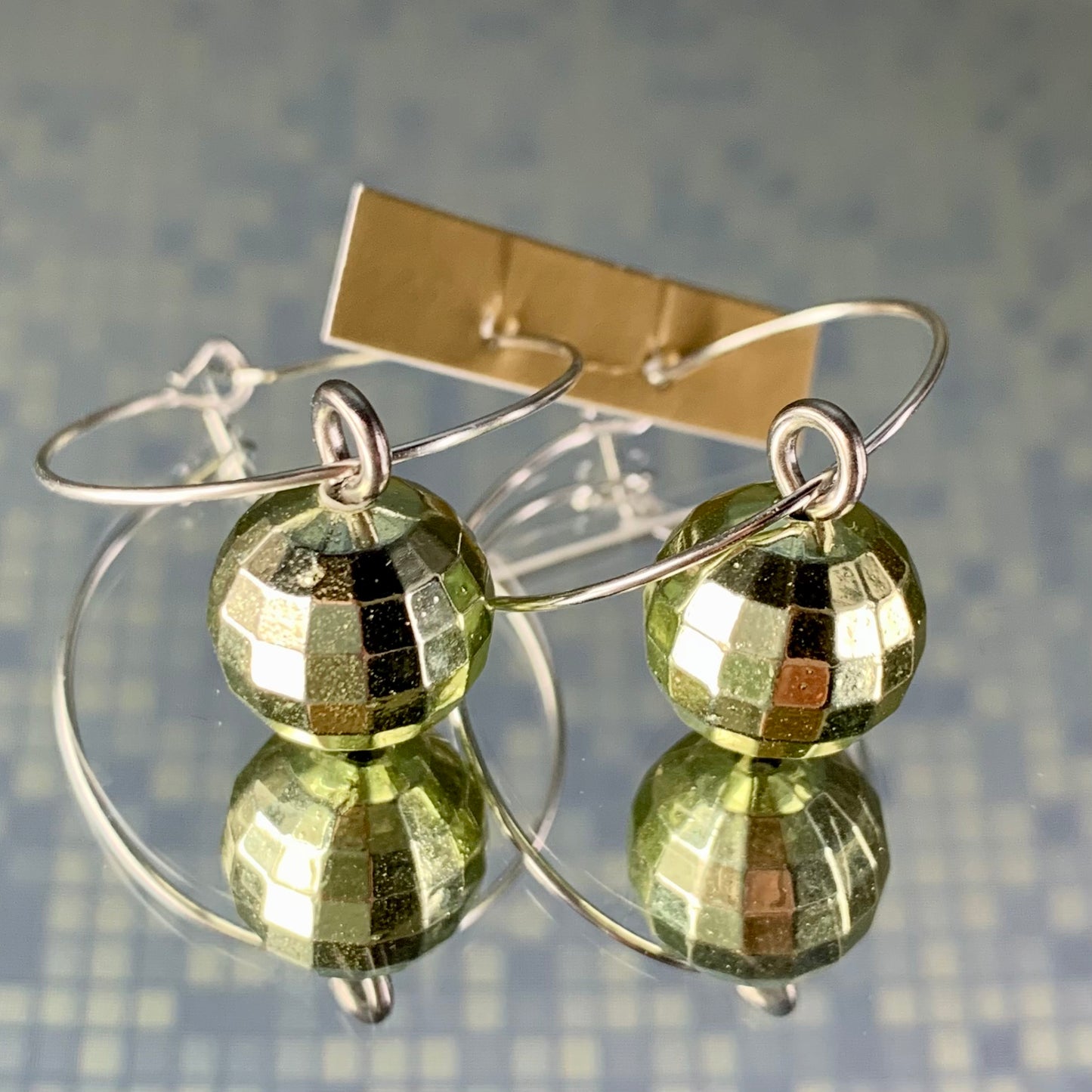 MIRRORBALL EARRINGS