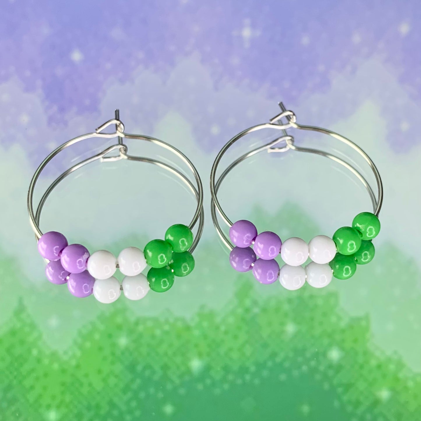 PRIDE BEAD EARRINGS