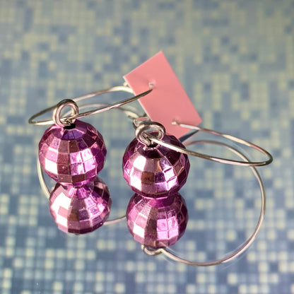 MIRRORBALL EARRINGS