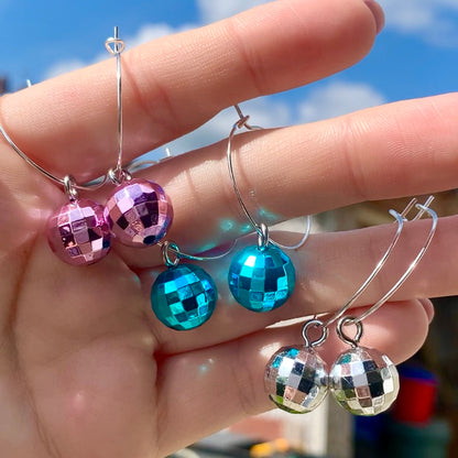 MIRRORBALL EARRINGS