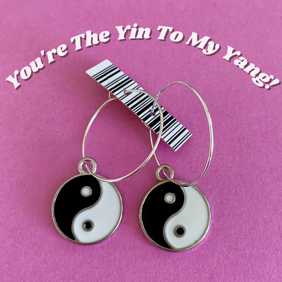 YIN AND YANG EARRINGS