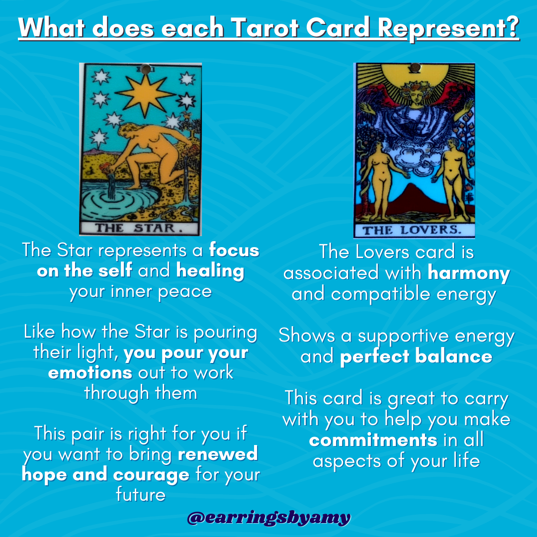 TAROT CARD EARRINGS