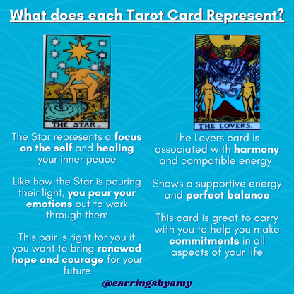 TAROT CARD EARRINGS