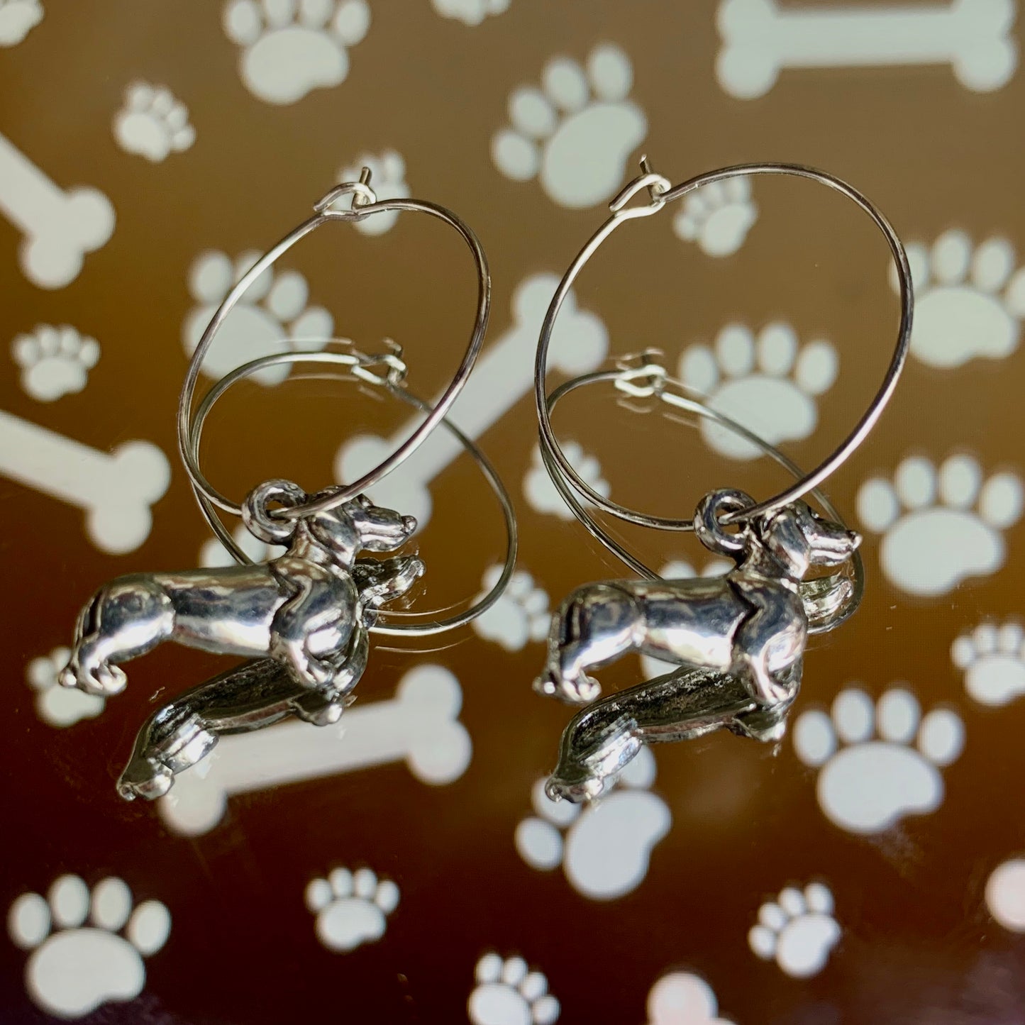 DOG EARRINGS