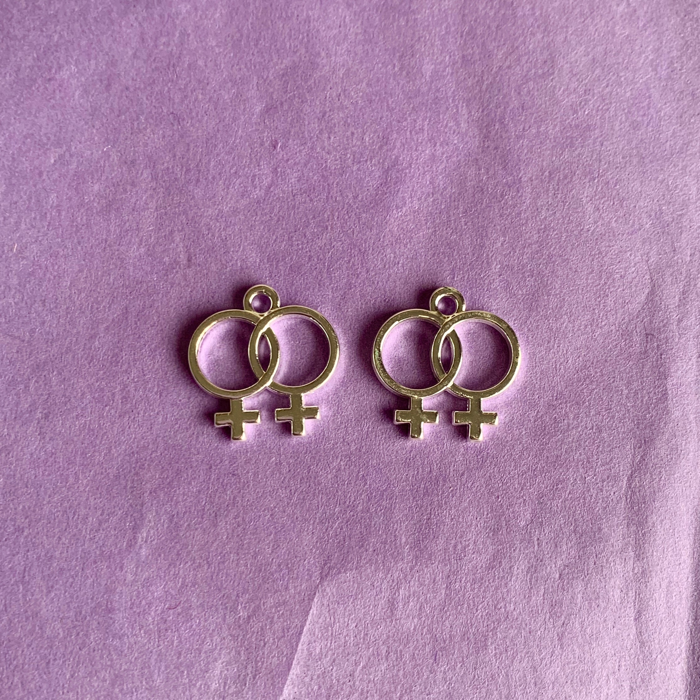 Double hot sale venus earrings