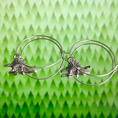 STEGOSAURUS DINOSAUR EARRINGS