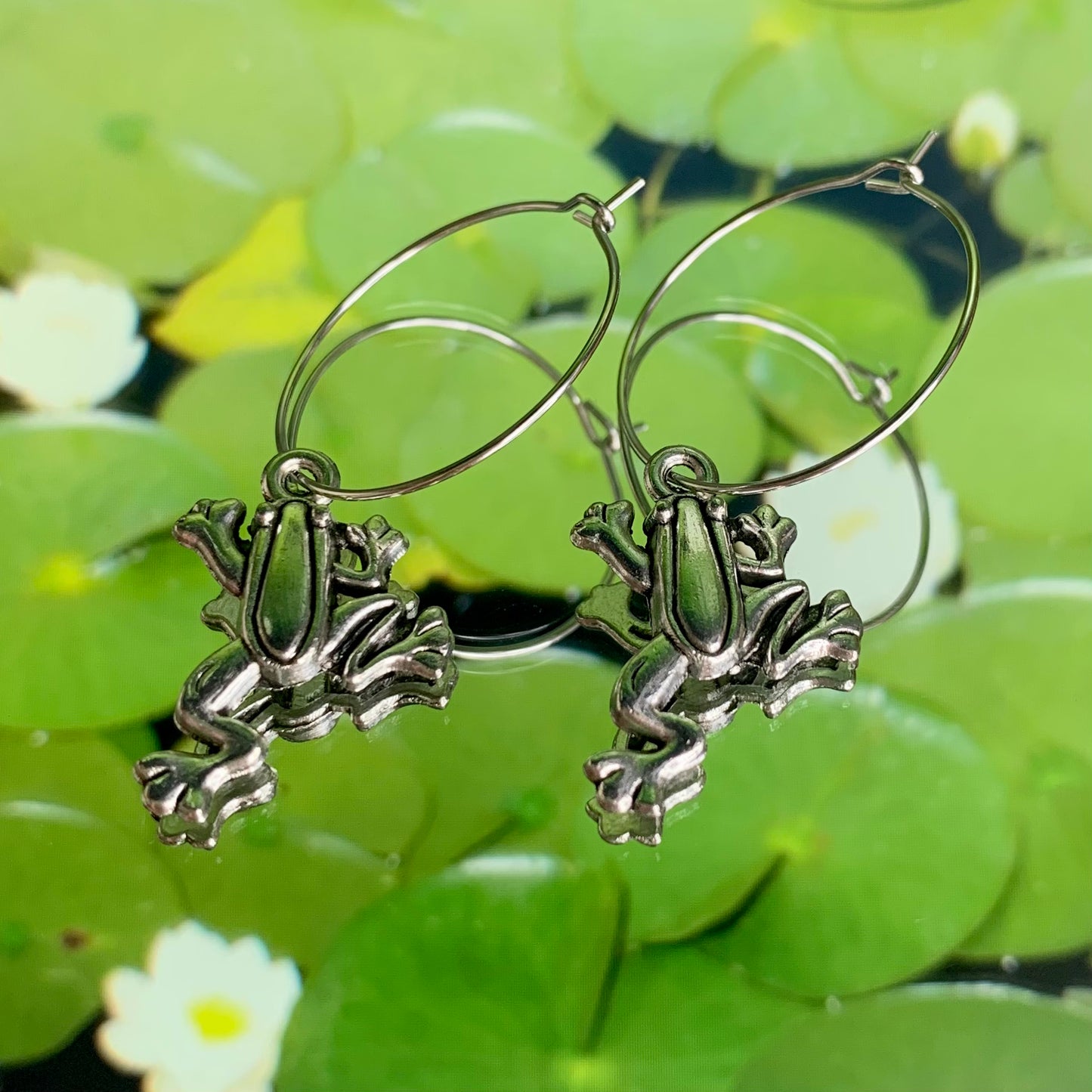 FROG EARRINGS