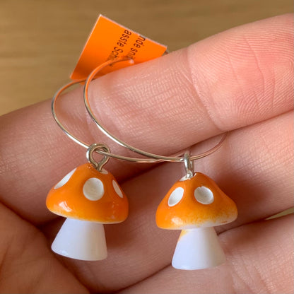 COLOURFUL MUSHROOM EARRINGS