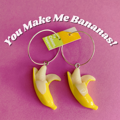 BANANA EARRINGS