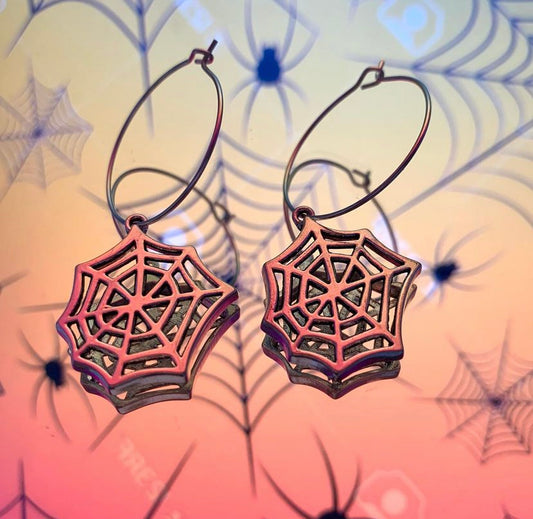 COBWEB EARRINGS