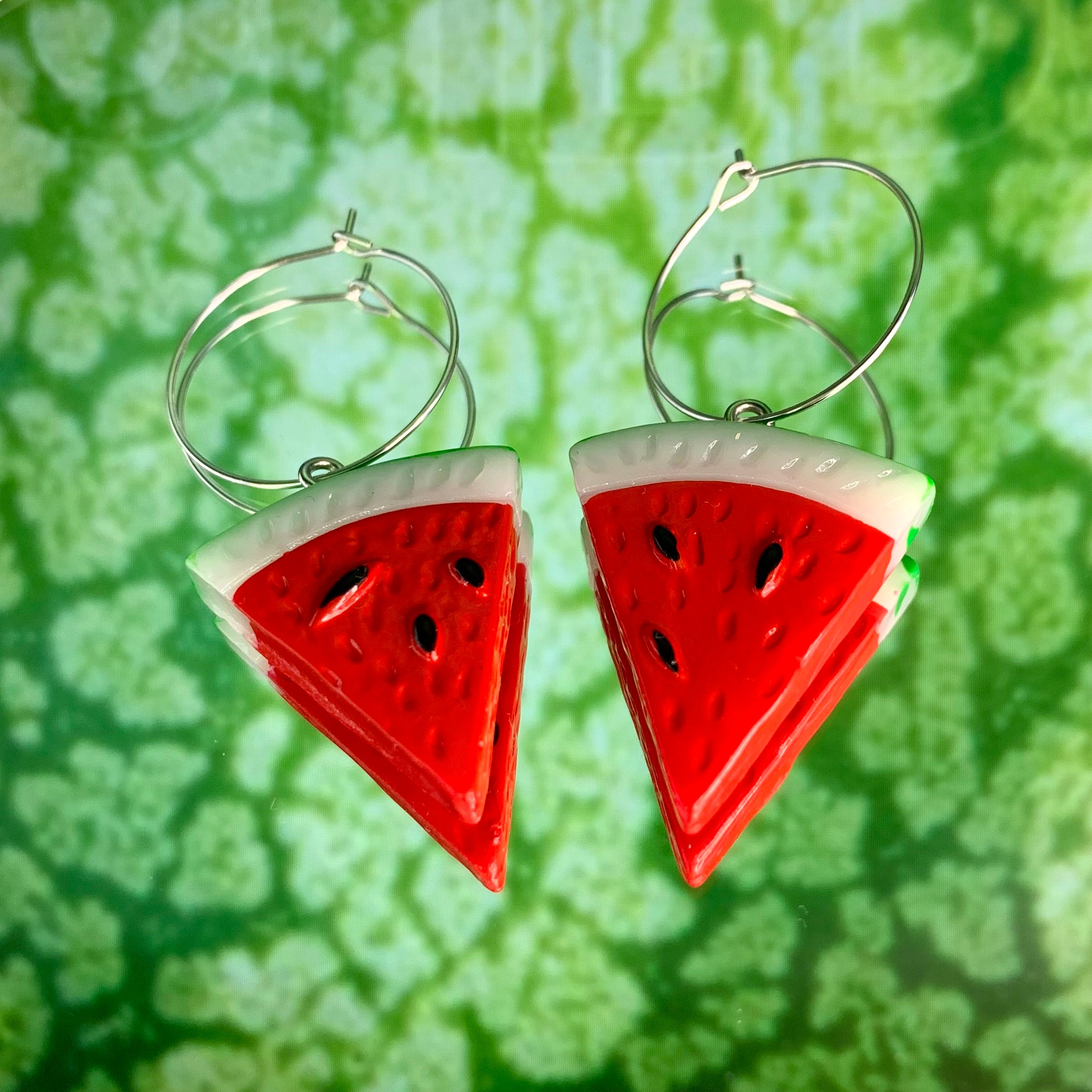 Watermelon earrings 2025