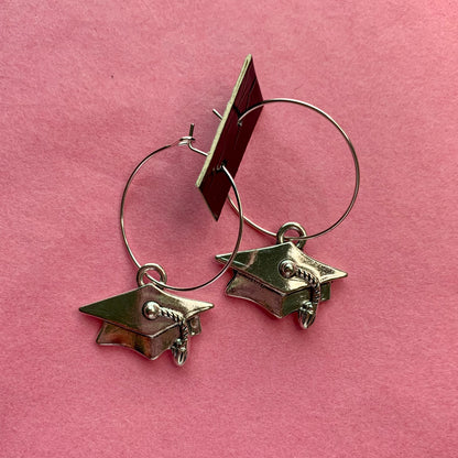 GRADUATION CAP EARRINGS