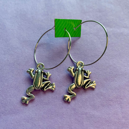 FROG EARRINGS