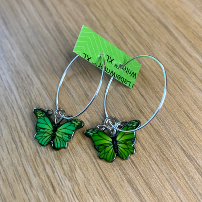 COLOURFUL BUTTERFLY EARRINGS