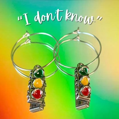 TRAFFIC LIGHT EARRINGS