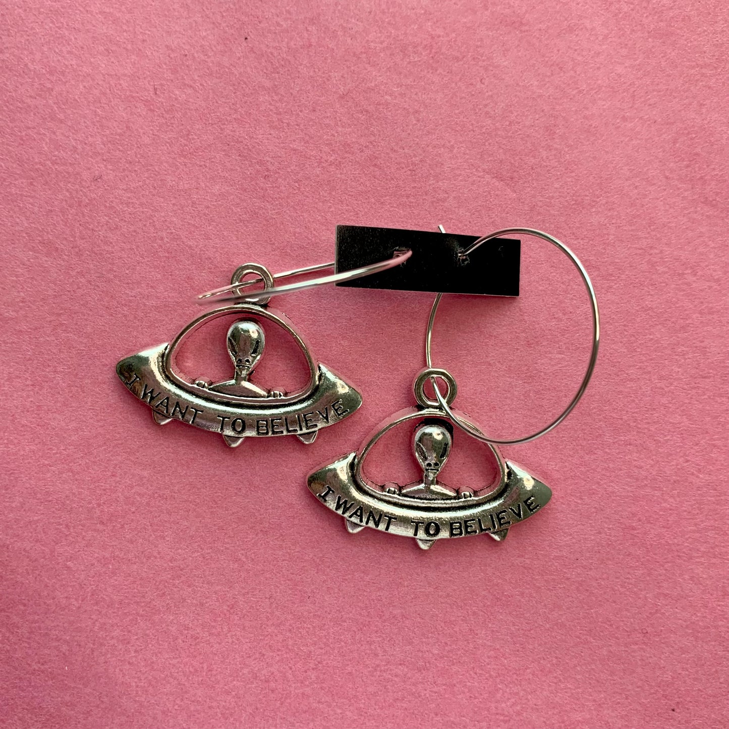 ALIEN SPACESHIP EARRINGS