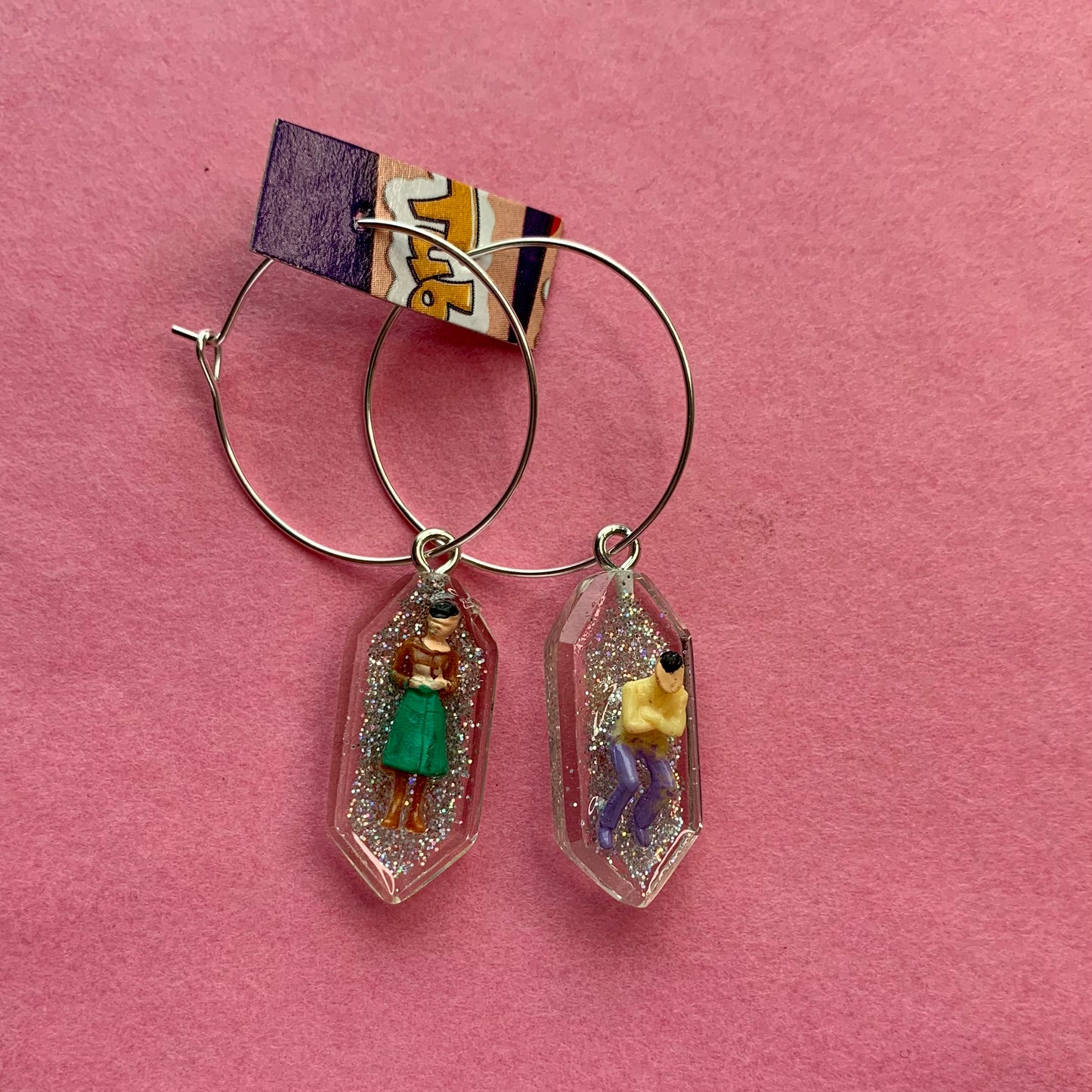 GLITTER PEOPLE EARRINGS