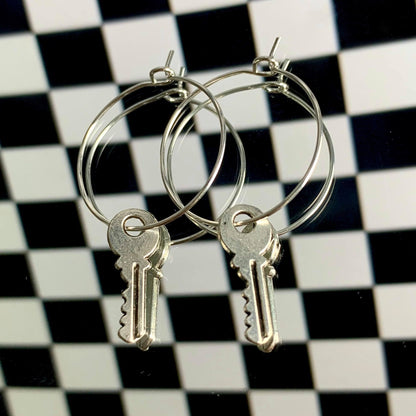 KEY EARRINGS