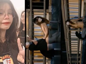 Thanh Trúc Kính cận 2k8 THPT làm nô lệ tình dục public ở cầu đi bộ cực kích thích